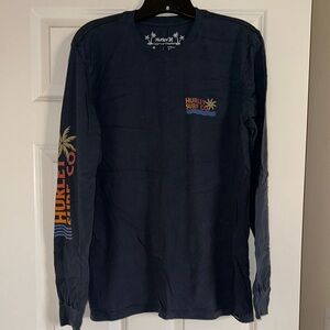 Hurley Surf Co. Navy Long Sleeve Shirt